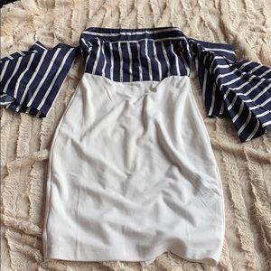 Off the shoulder dress